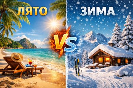 Кога е по-хубава почивката – зима или лято? Вечният туристически въпрос без еднозначен отговор